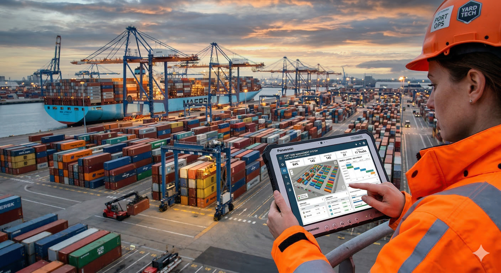 Adani Ports — Yard Management System
